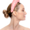 PEACH RAFFIA CROWN - Image 2