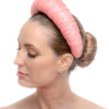 PEACH RAFFIA CROWN - Image 3