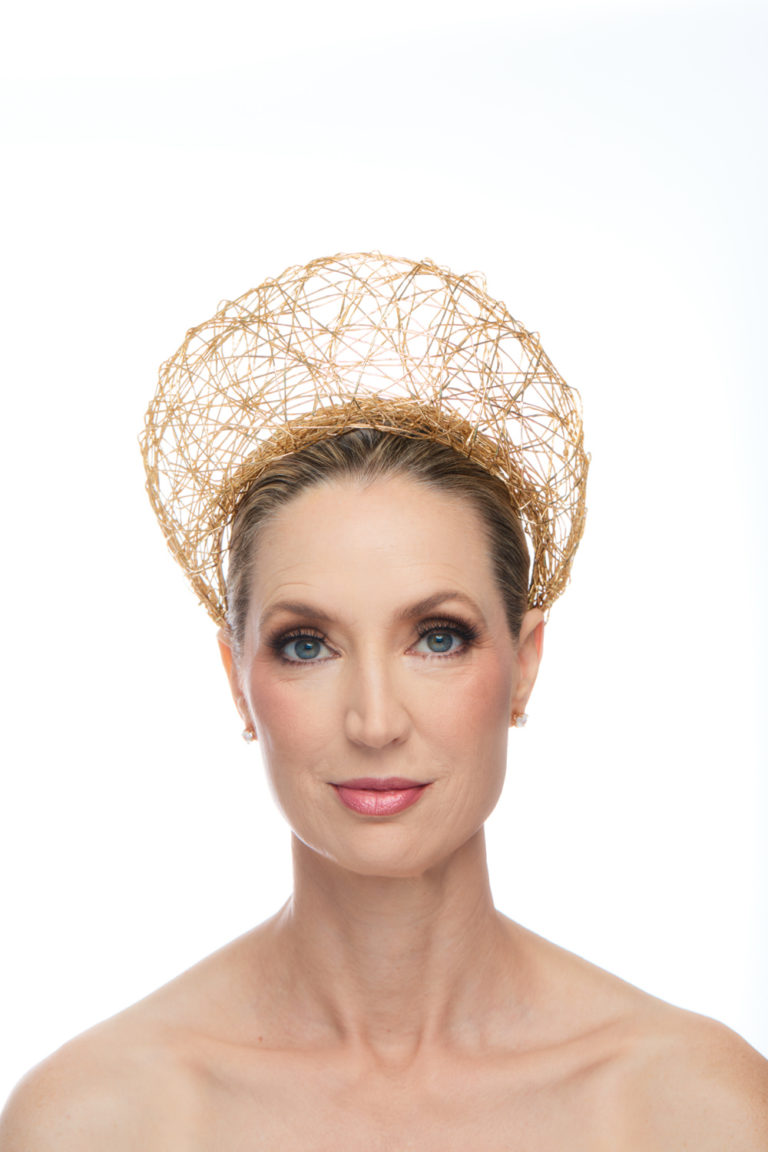 Gold Filigree Halo Fascinator Shapoh Kentucky Derby Hats Derby