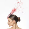 SEQUIN COCKTAIL HAT IN LIGHT PINK - Image 6