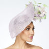 Lilac Diamond with Green, Purple and Pink Feather Undercarriage