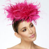 Hot Pink Feather Pouf - Image 5