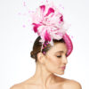 Fuchsia Diamond with Pink and White Feather Undercarriage - Image 4