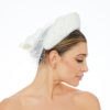 White Halo with Bow and Netting - Image 3