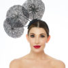 Black Sand Dollar Fascinator