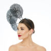 Black Sand Dollar Fascinator - Image 2