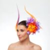 Purple and orange floating side feathers - Image 6