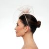 Small blush netted circular disc - Image 4