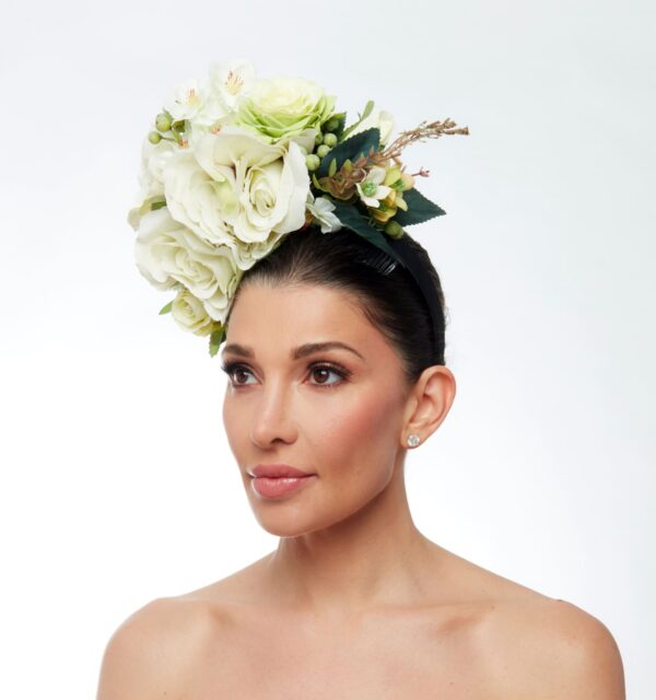 Light green flower crown - Image 2