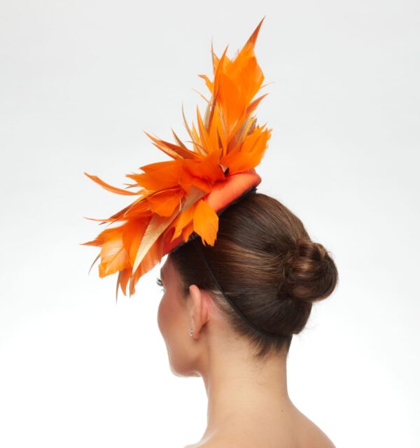 Orange and gold percher - Image 3