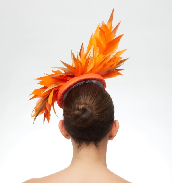 Orange and gold percher - Image 4