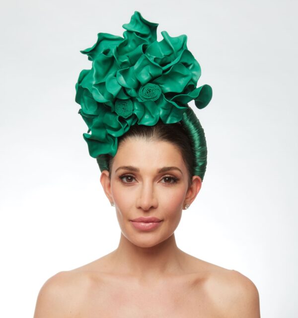 Green foam flowers