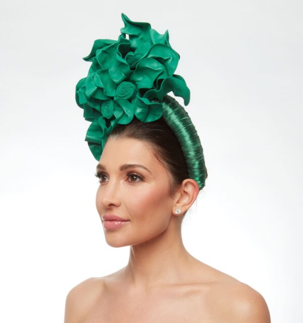 Green foam flowers - Image 2