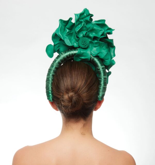 Green foam flowers - Image 4