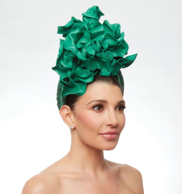 Green foam flowers - Image 5