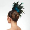 Teal flower feathers - Image 3