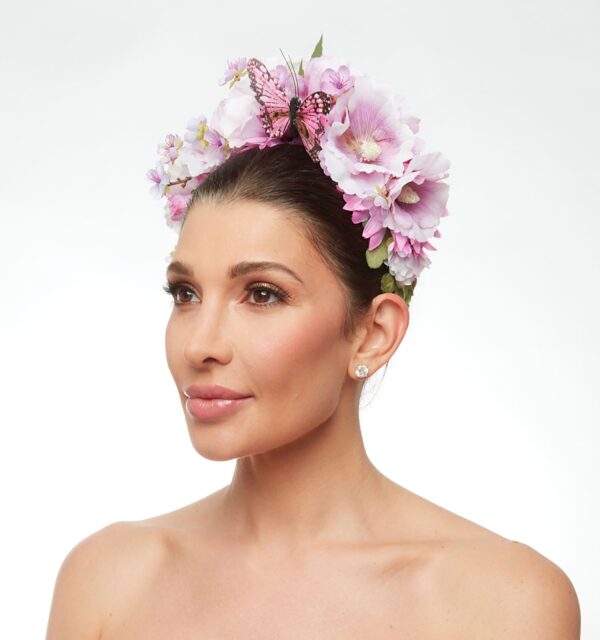 Lilac flower crown - Image 2