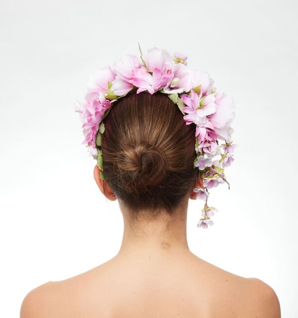 Lilac flower crown - Image 4