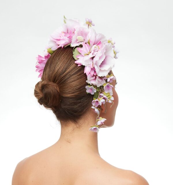 Lilac flower crown - Image 5