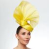 Yellow silk fan - Image 4