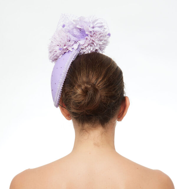 Oval cap in lavender - Image 4