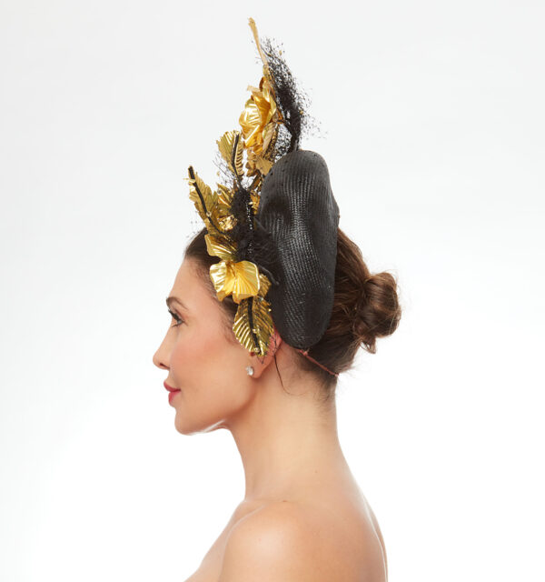 Gold flower crown - Image 4